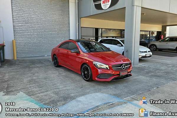 2018 Mercedes-Benz CLA 220 d 117 MY18