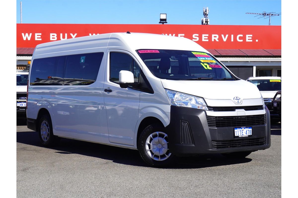 2021 Toyota Hiace Commuter GDH322R ELWB High Roof