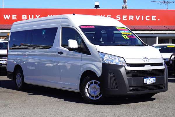2021 Toyota Hiace Commuter GDH322R ELWB High Roof