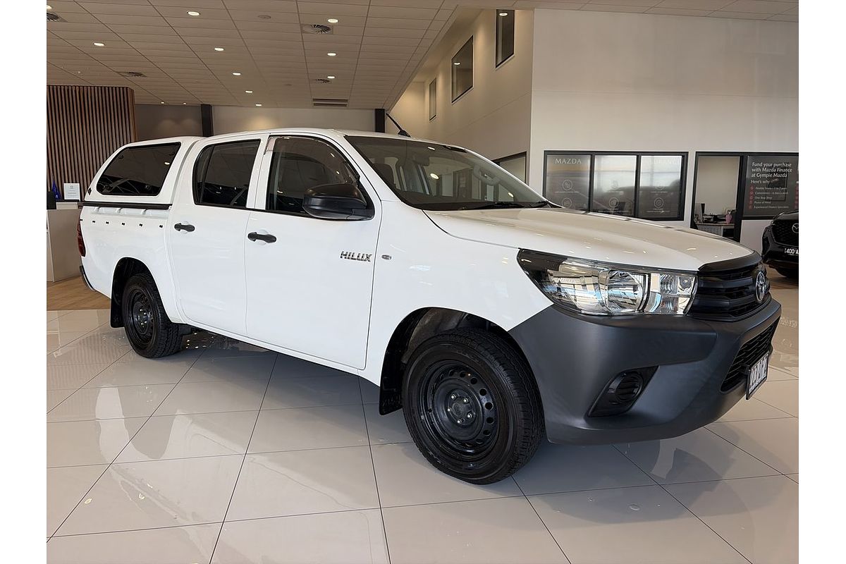 2016 Toyota Hilux Workmate TGN121R Rear Wheel Drive