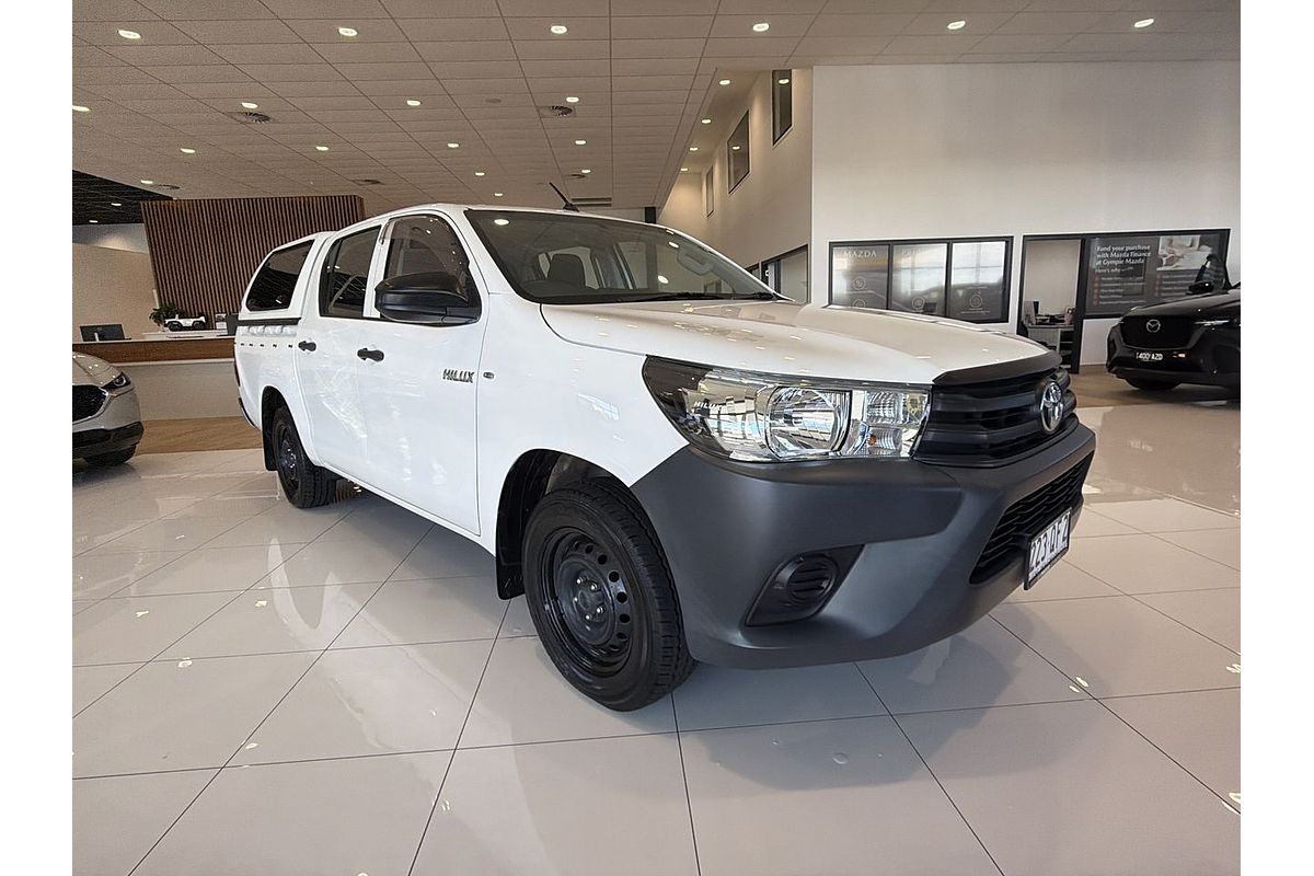 2016 Toyota Hilux Workmate TGN121R Rear Wheel Drive