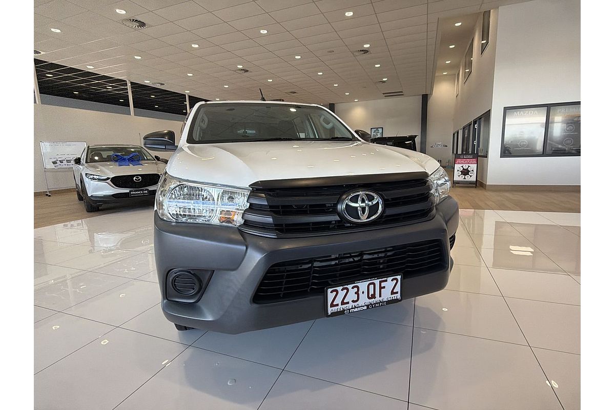 2016 Toyota Hilux Workmate TGN121R Rear Wheel Drive