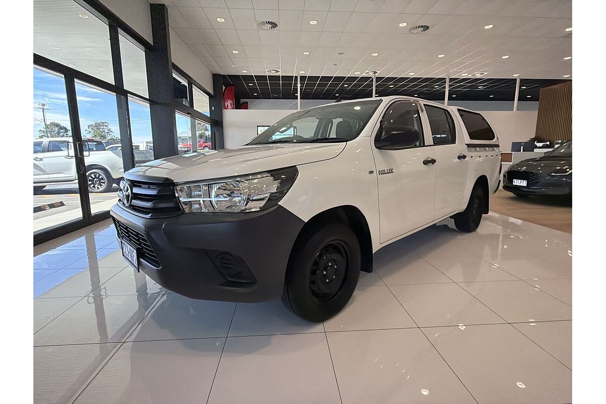 2016 Toyota Hilux Workmate TGN121R Rear Wheel Drive