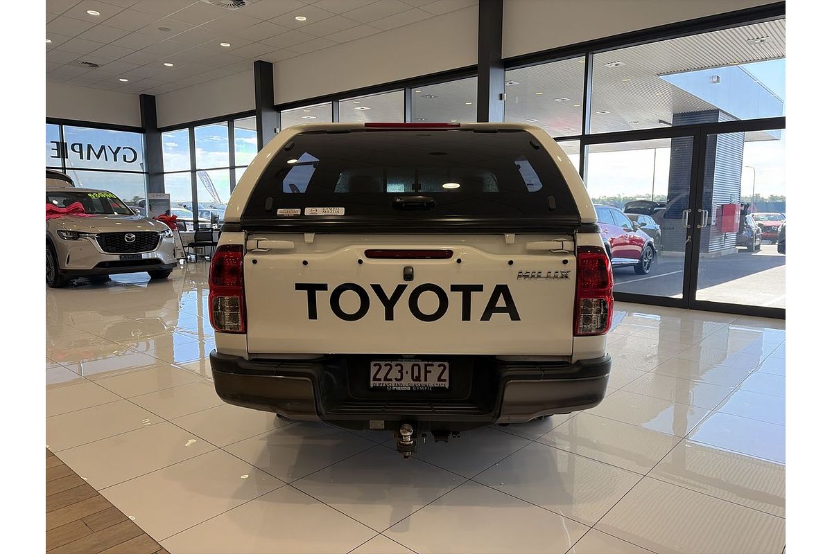 2016 Toyota Hilux Workmate TGN121R Rear Wheel Drive