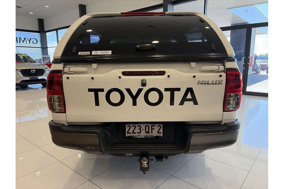 2016 Toyota Hilux Workmate TGN121R Rear Wheel Drive