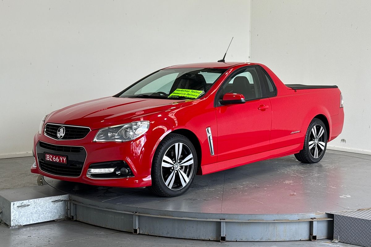 2014 Holden Ute SV6 STORM VF REAR WHEEL DRIVE