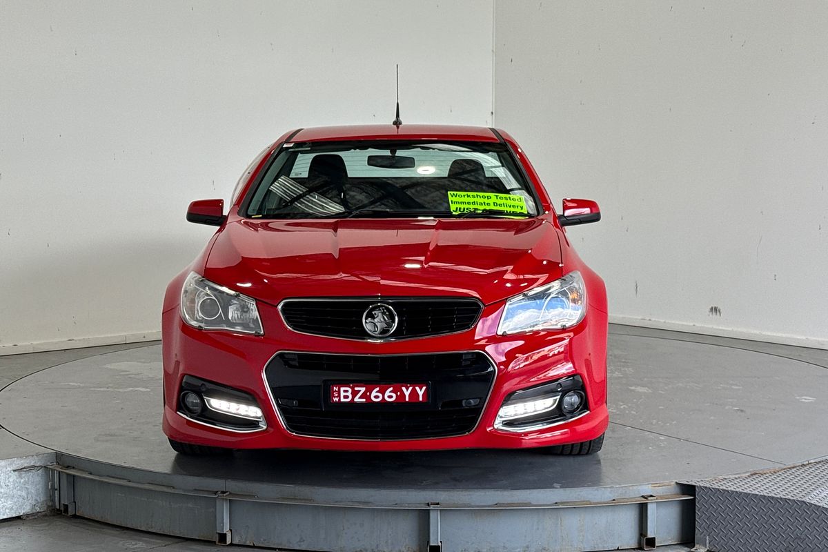 2014 Holden Ute SV6 STORM VF REAR WHEEL DRIVE