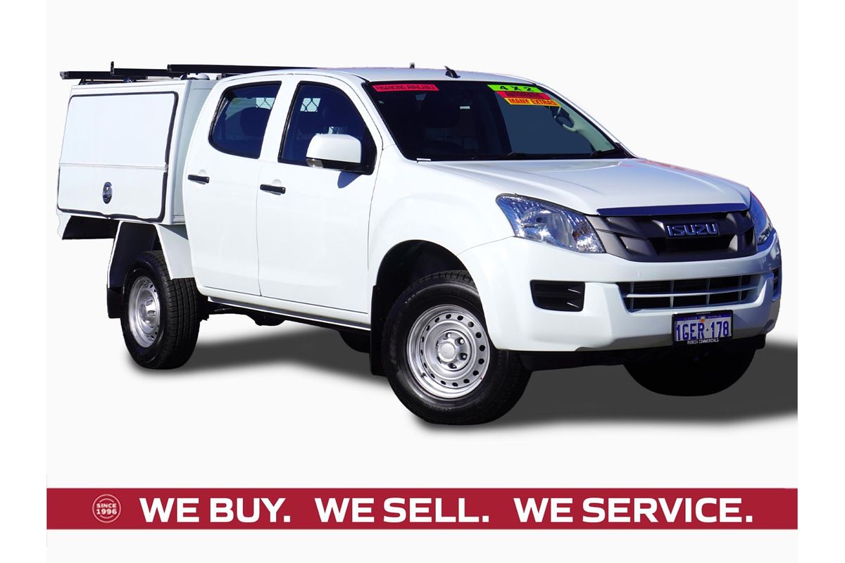2016 Isuzu D-MAX SX High Ride Rear Wheel Drive