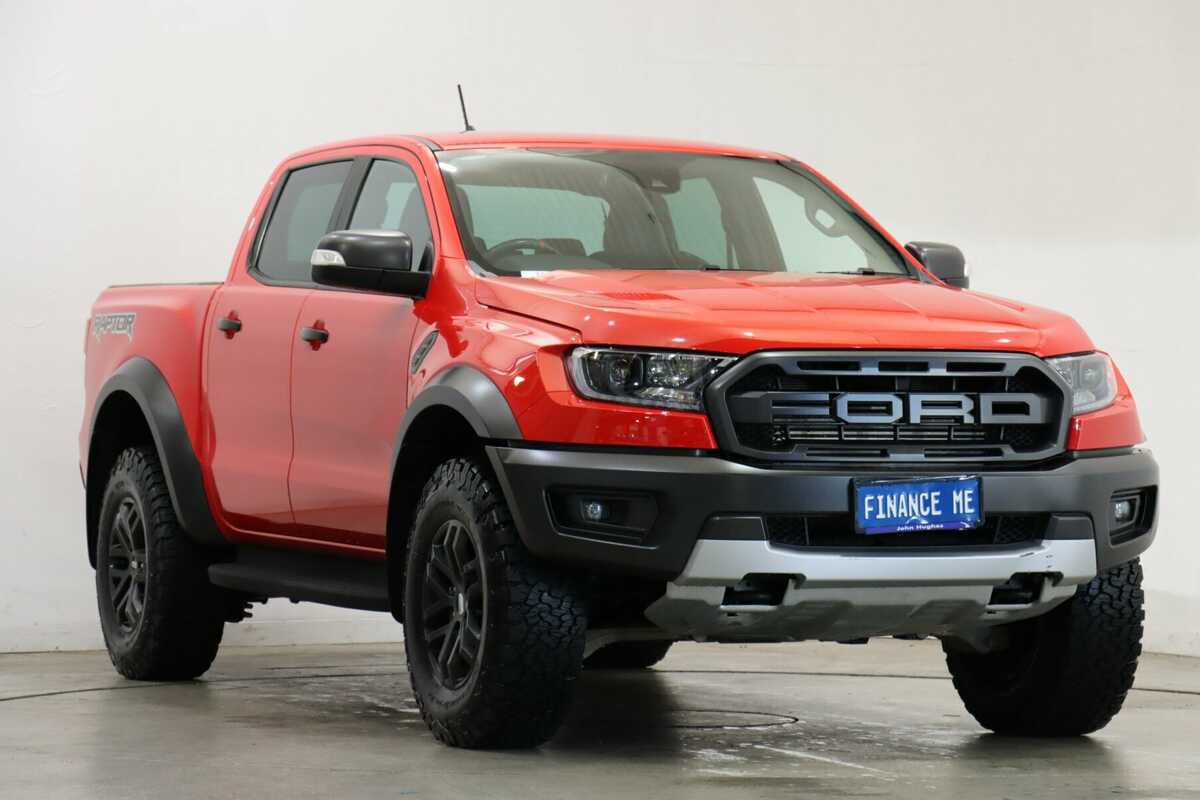 SOLD 2020 Ford Ranger Raptor in Red | Used Ute | Victoria Park WA