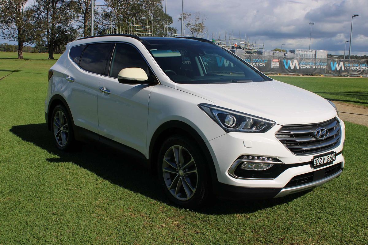 2016 HYUNDAI SANTA FE HIGHLANDER CRDi (4x4) 6 SP AUTOMATIC 4D WAGON DT4