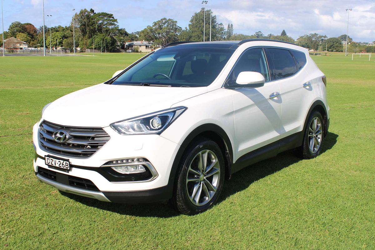 2016 HYUNDAI SANTA FE HIGHLANDER CRDi (4x4) 6 SP AUTOMATIC 4D WAGON DT4