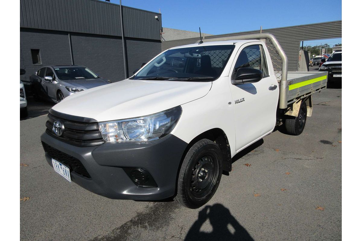 2018 Toyota Hilux Workmate TGN121R Rear Wheel Drive