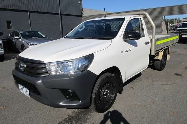 2018 Toyota Hilux Workmate TGN121R Rear Wheel Drive