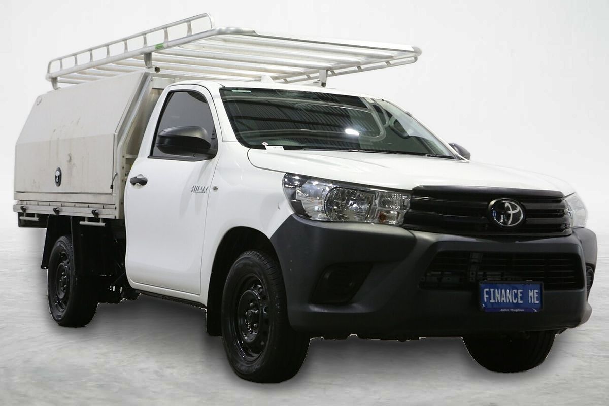 2022 Toyota Hilux Workmate TGN121R Rear Wheel Drive