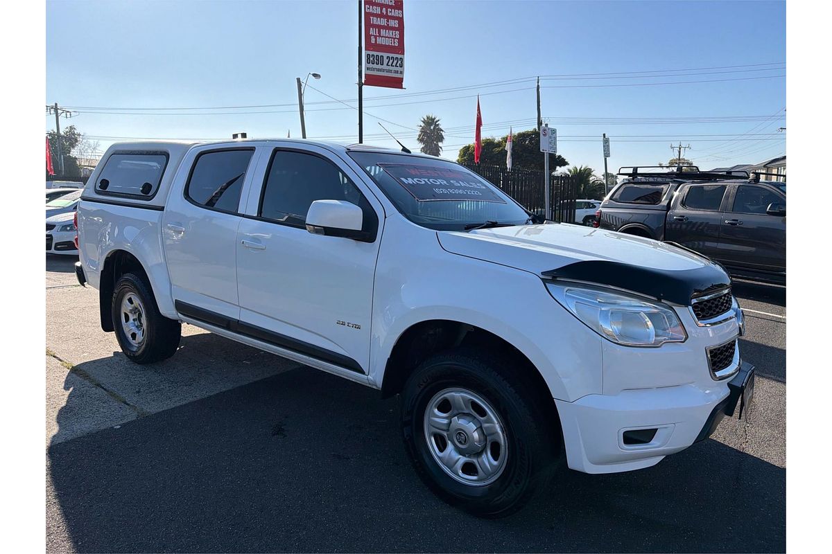 2013 Holden Colorado LX RG Rear Wheel Drive
