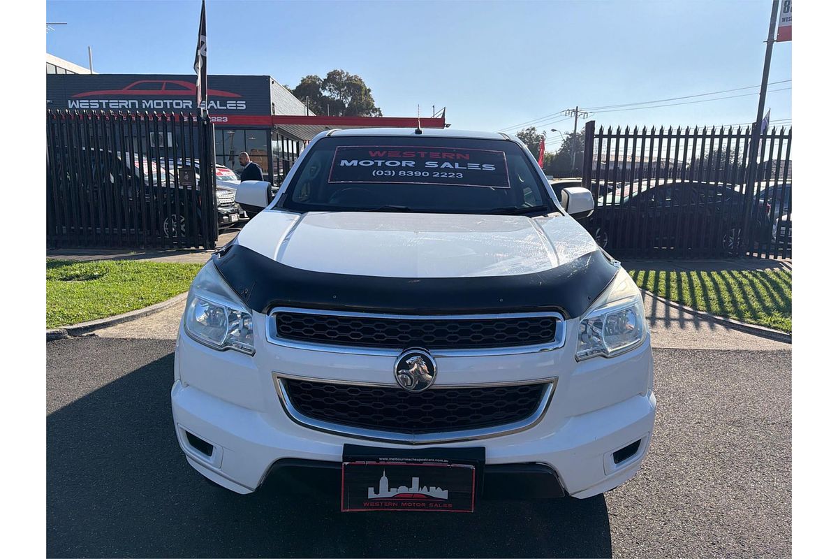 2013 Holden Colorado LX RG Rear Wheel Drive