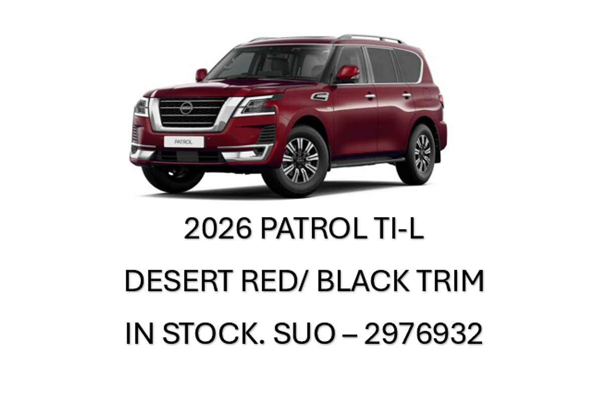 2026 Nissan Patrol Ti-L Y62