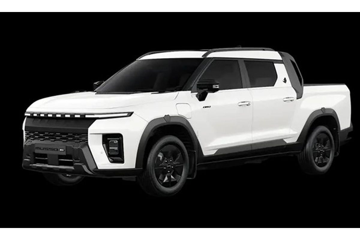2026 KGM Musso EV 2WD Black Edge O100 Front Wheel Drive
