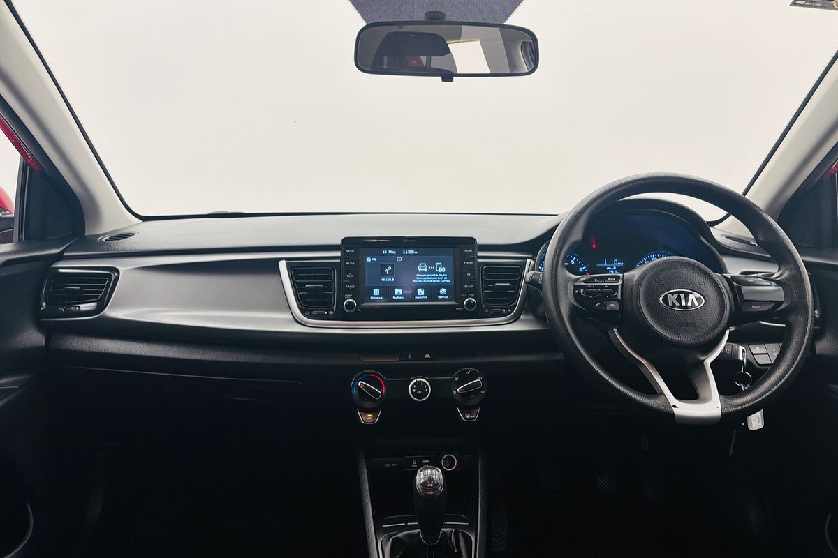 2017 Kia RIO S 6 SP MANUAL 5D HATCHBACK 4CYL 