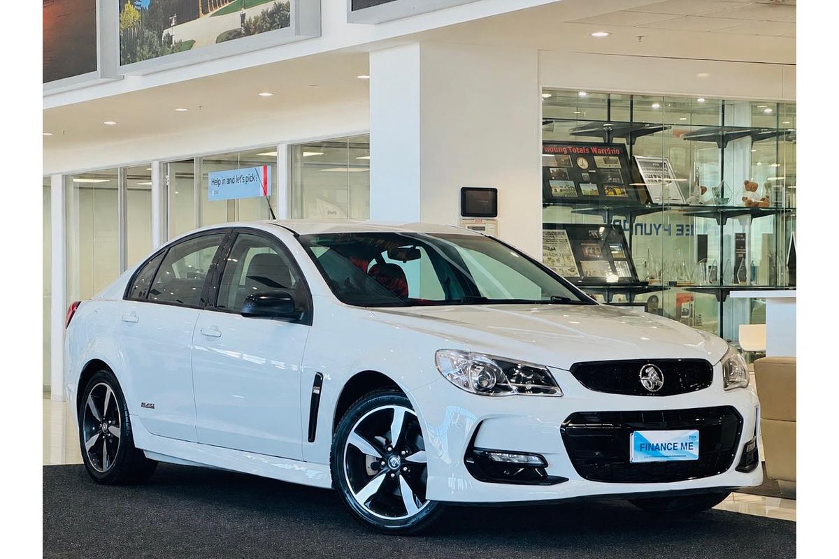 2016 Holden Commodore SV6 Black VF Series II