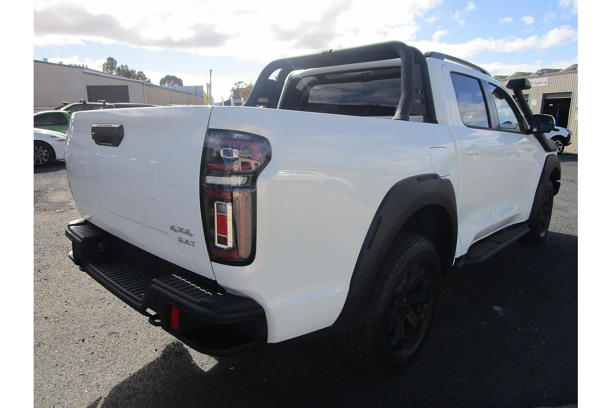2025 GWM Cannon XSR NPW 4X4