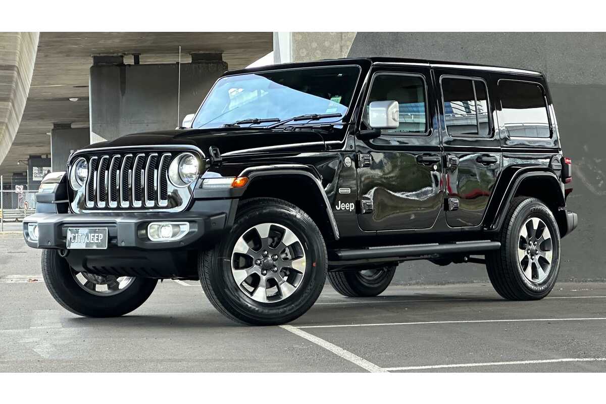 SOLD 2023 Jeep Wrangler Unlimited Overland New SUV Hoppers Crossing VIC