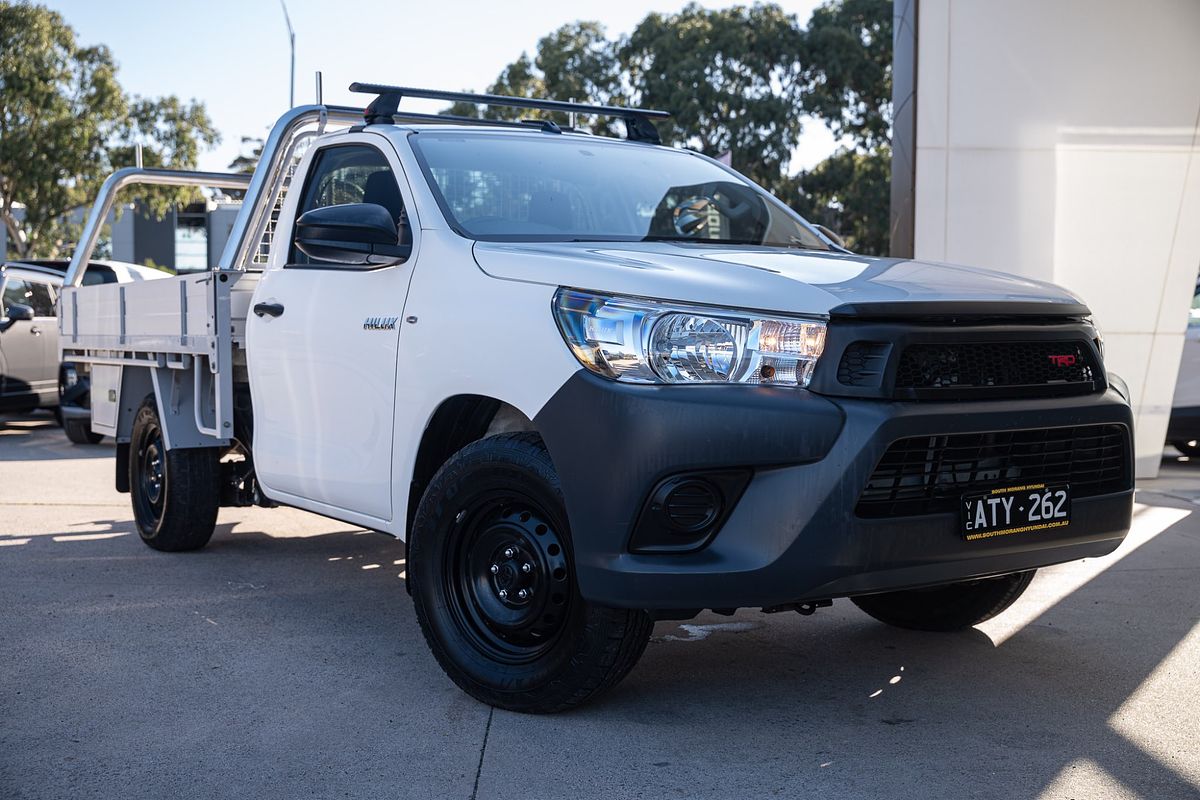 2018 Toyota Hilux Workmate TGN121R Rear Wheel Drive
