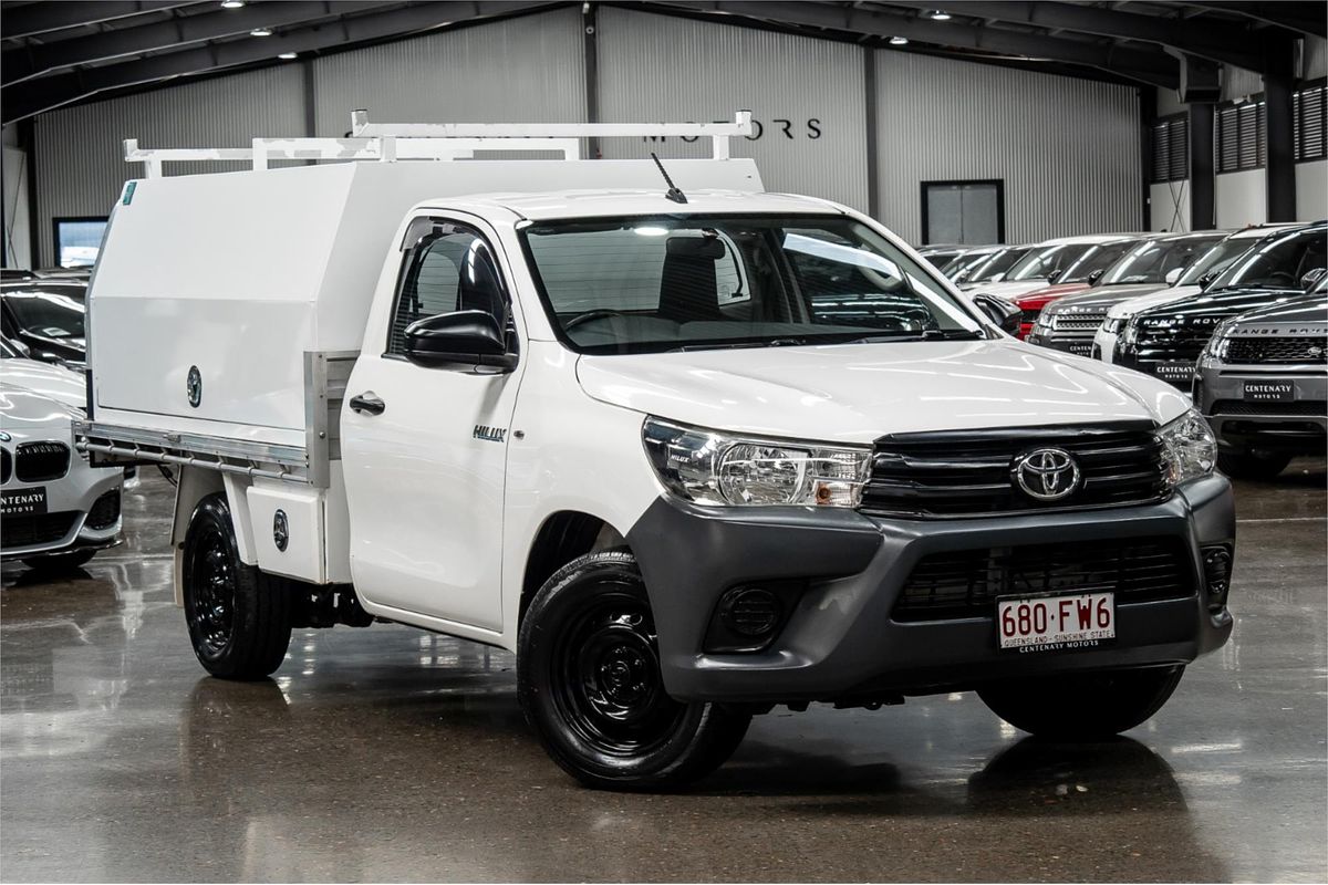 2016 Toyota Hilux Workmate GUN122R Rear Wheel Drive