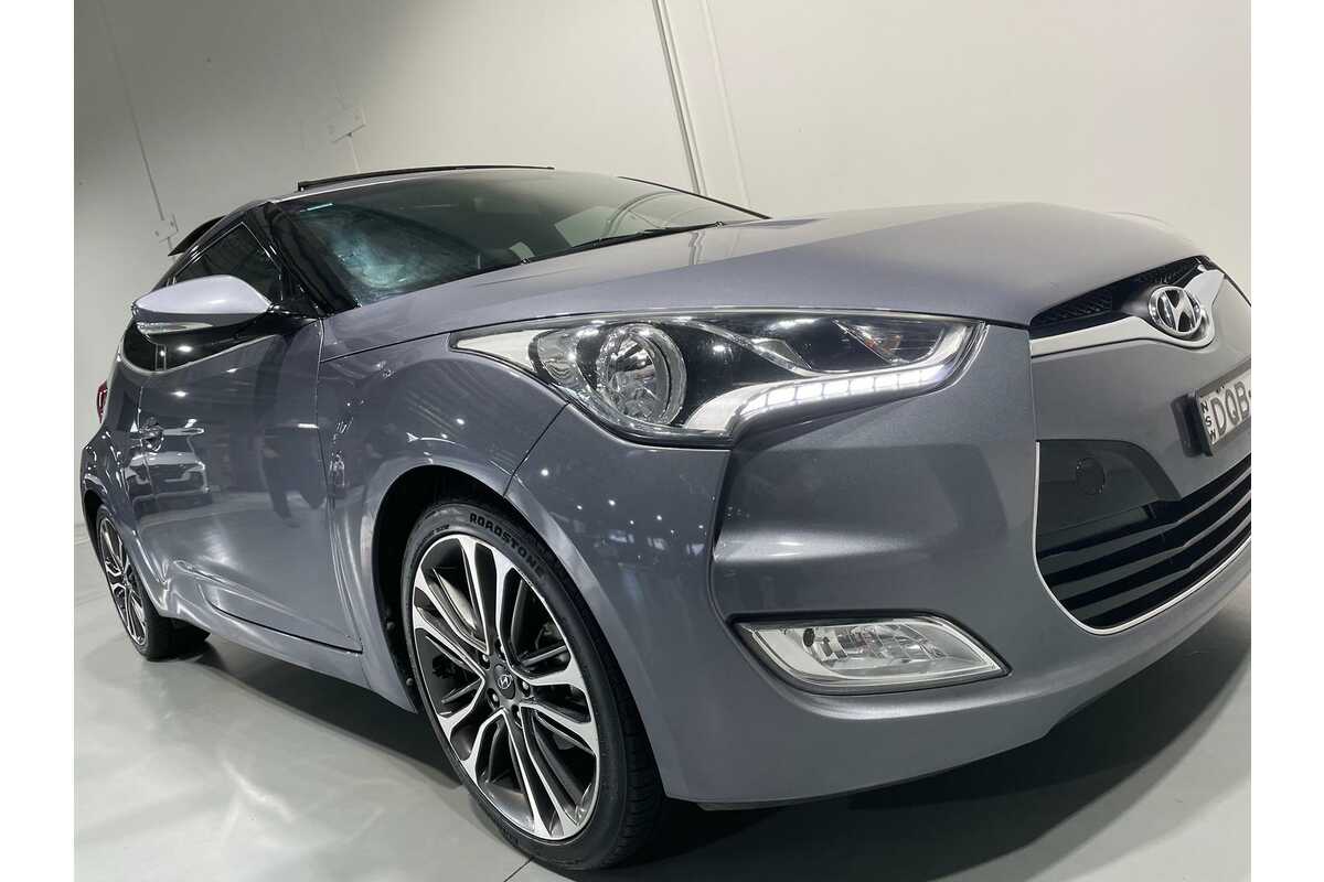 SOLD 2017 Hyundai Veloster Used Hatch Orange NSW