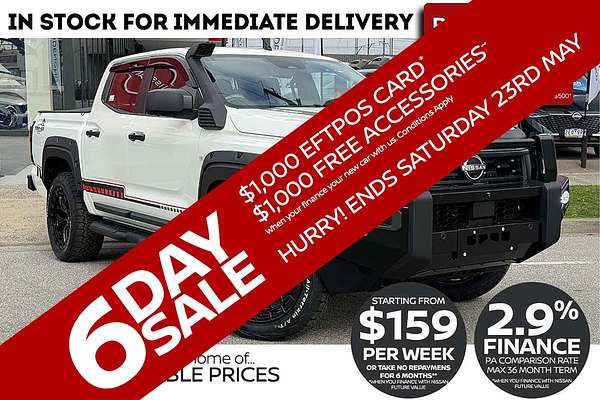 2026 Nissan Navara SL D27 4X4