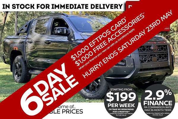 2026 Nissan Navara PRO-4X D27 4X4