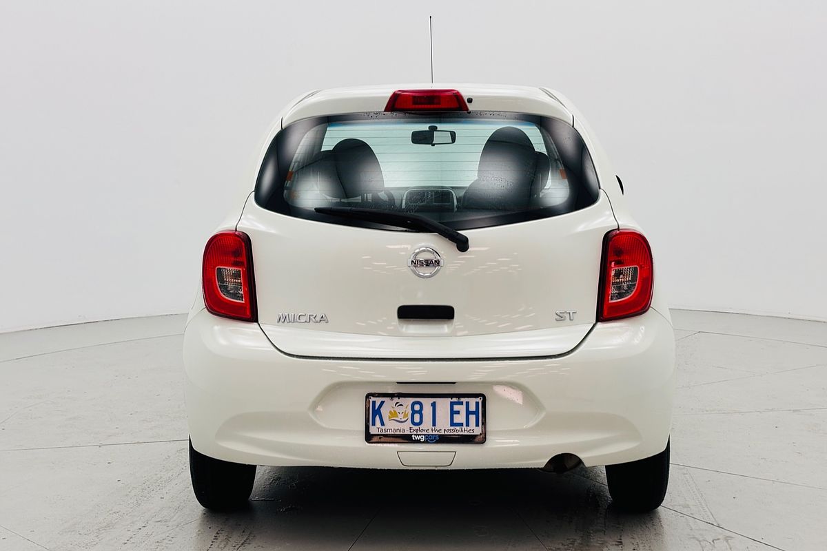 2015 NISSAN MICRA ST AUTO 5D HATCHBACK 3CYL 