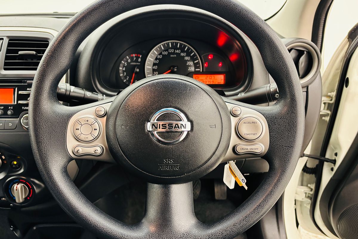 2015 NISSAN MICRA ST AUTO 5D HATCHBACK 3CYL 