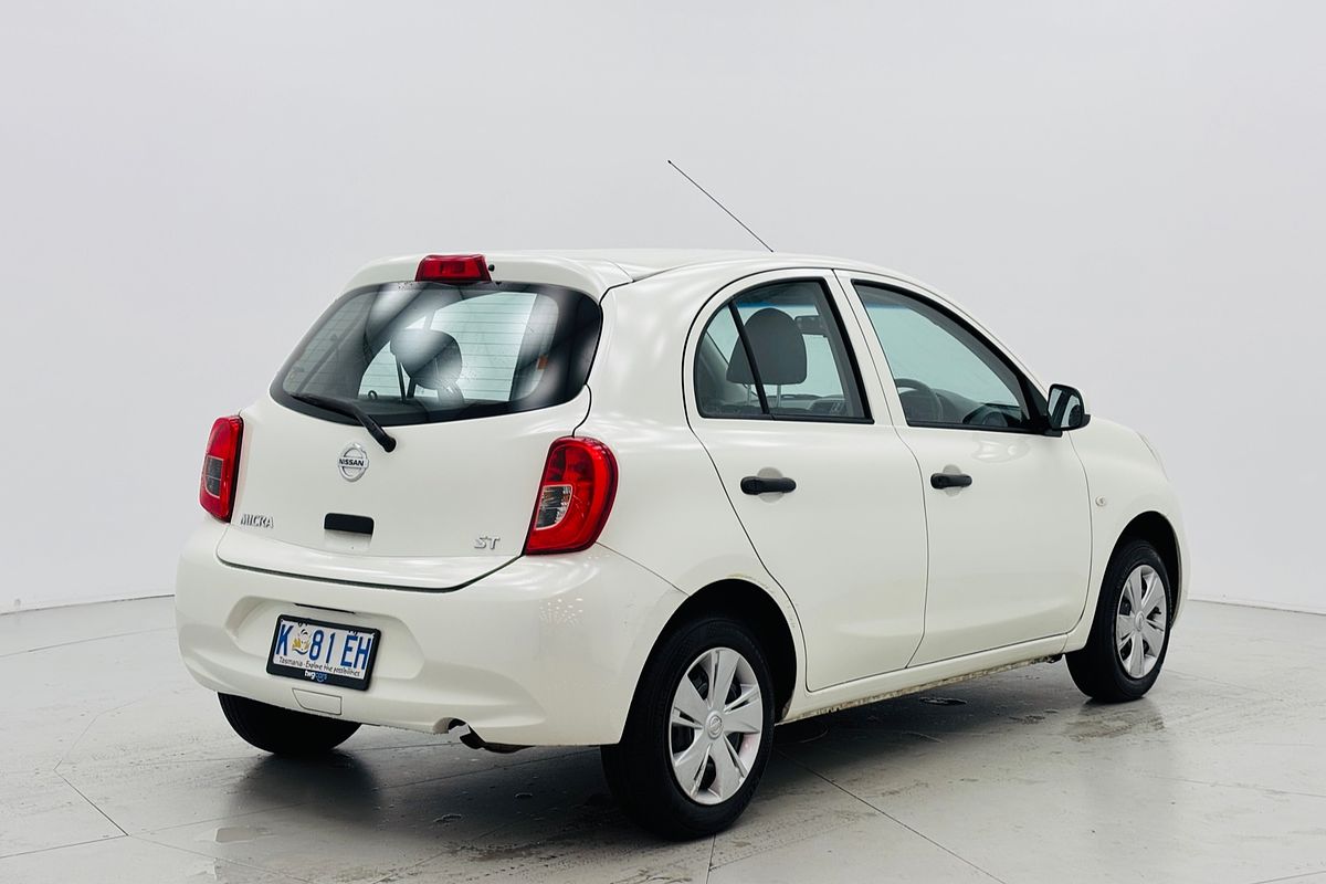 2015 NISSAN MICRA ST AUTO 5D HATCHBACK 3CYL 