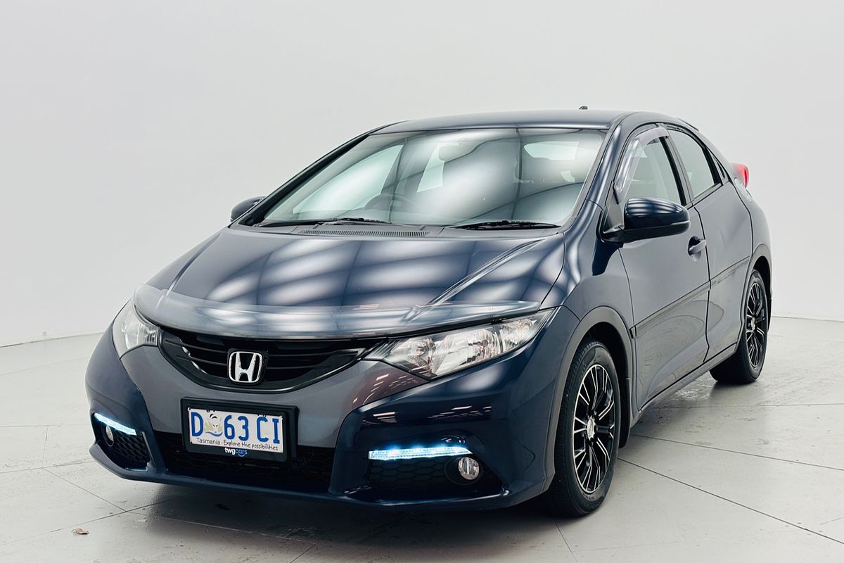 2013 Honda CIVIC VTi-S 6 SP MANUAL 5D HATCHBACK 4CYL