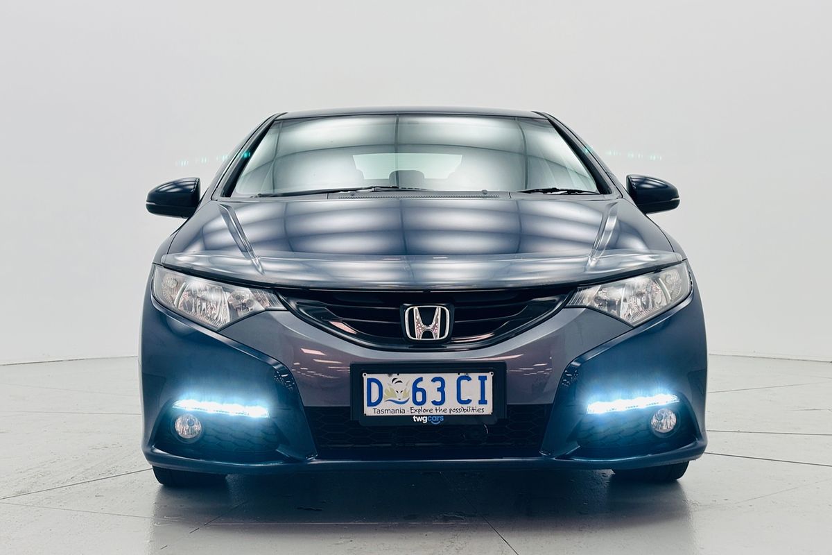 2013 Honda CIVIC VTi-S 6 SP MANUAL 5D HATCHBACK 4CYL