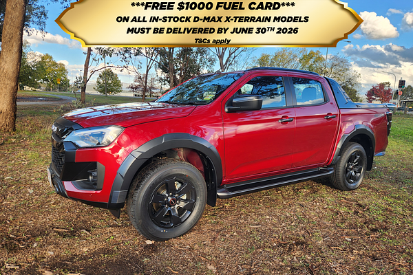 2026 Isuzu D-MAX X-TERRAIN 4X4