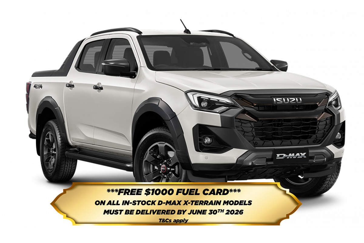 2026 Isuzu D-MAX X-TERRAIN 4X4