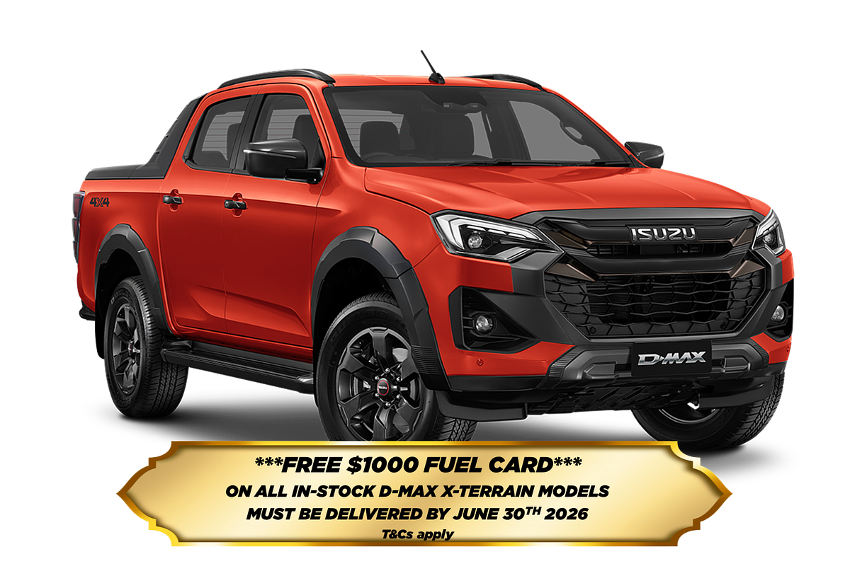 2026 Isuzu D-MAX X-TERRAIN 4X4