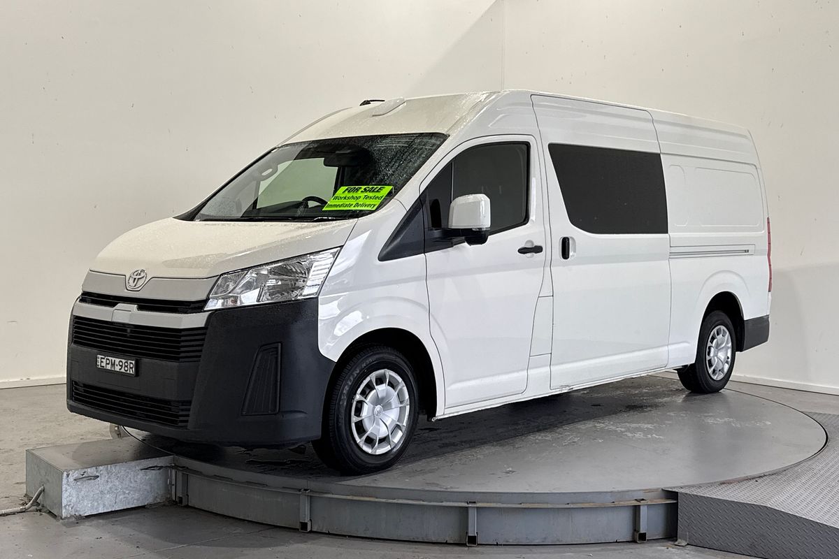 2021 Toyota Hiace SLWB GDH320R ELWB High Roof