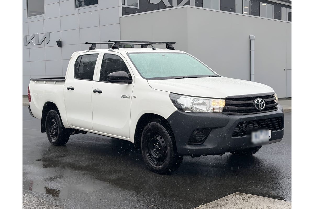 2018 Toyota Hilux Workmate GUN122R Rear Wheel Drive