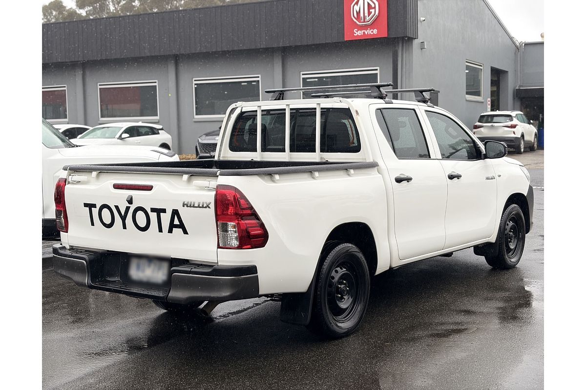 2018 Toyota Hilux Workmate GUN122R Rear Wheel Drive