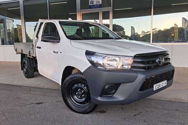 2021 Toyota Hilux Workmate TGN121R Rear Wheel Drive