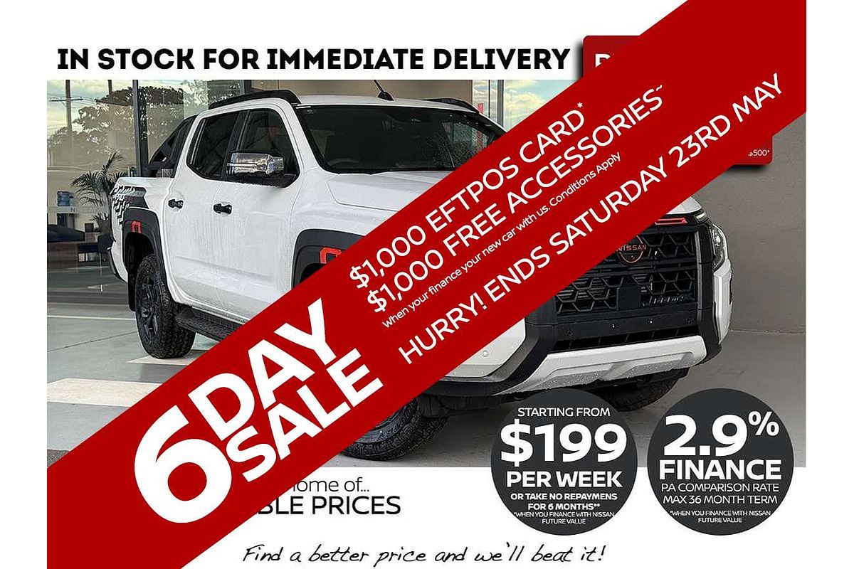 2026 Nissan Navara PRO-4X D27 4X4