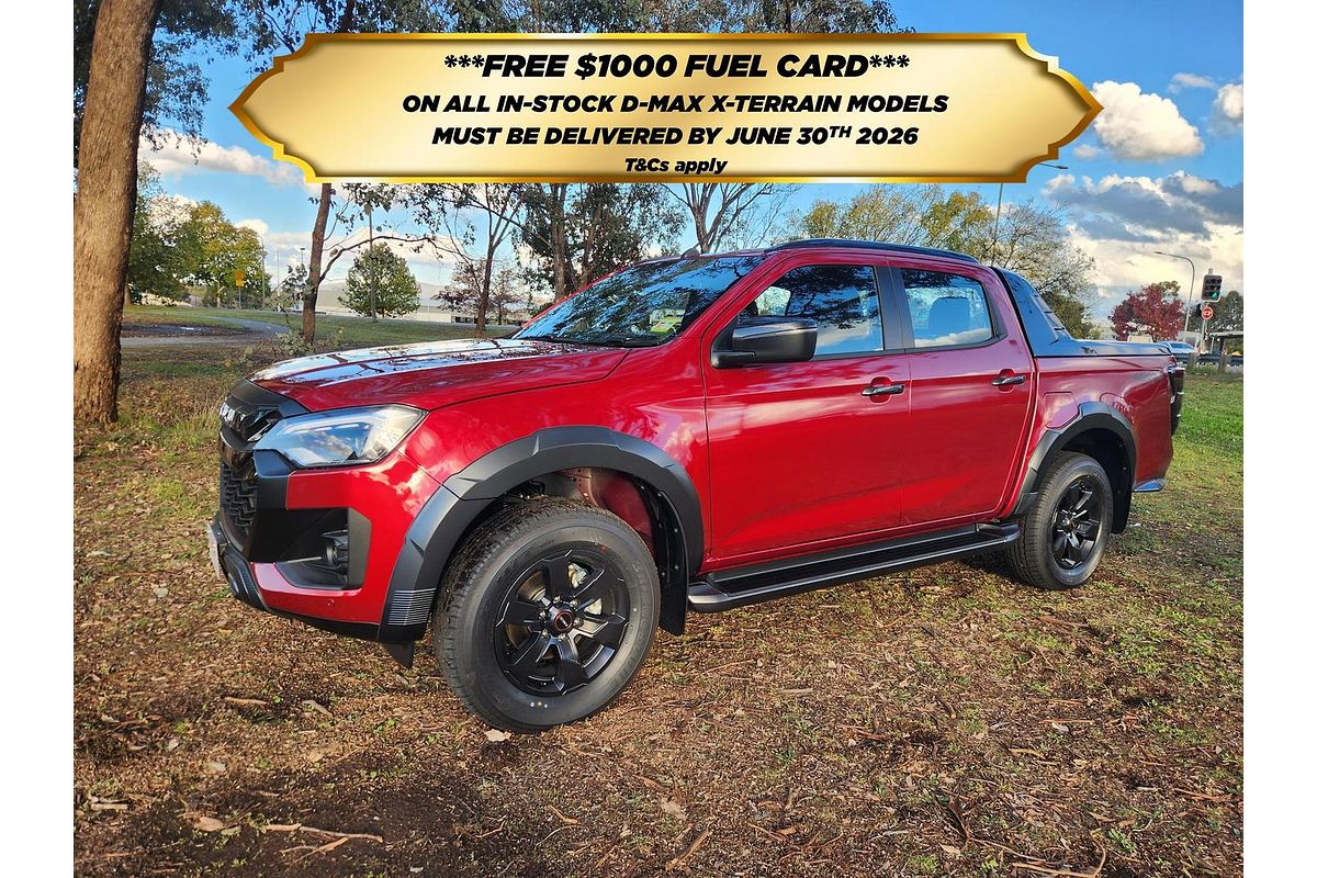 2026 Isuzu D-MAX X-TERRAIN 4X4
