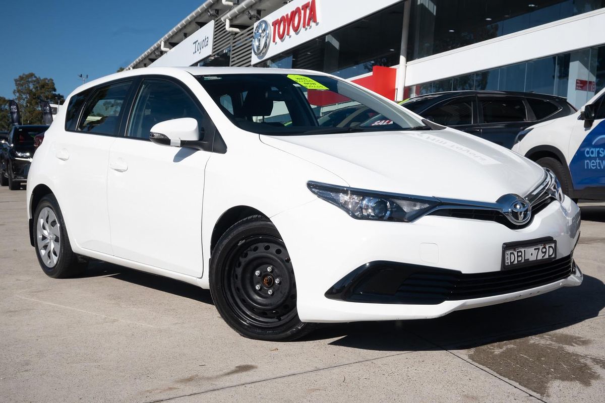 2015 Toyota Corolla ASCENT ZRE182R MY15