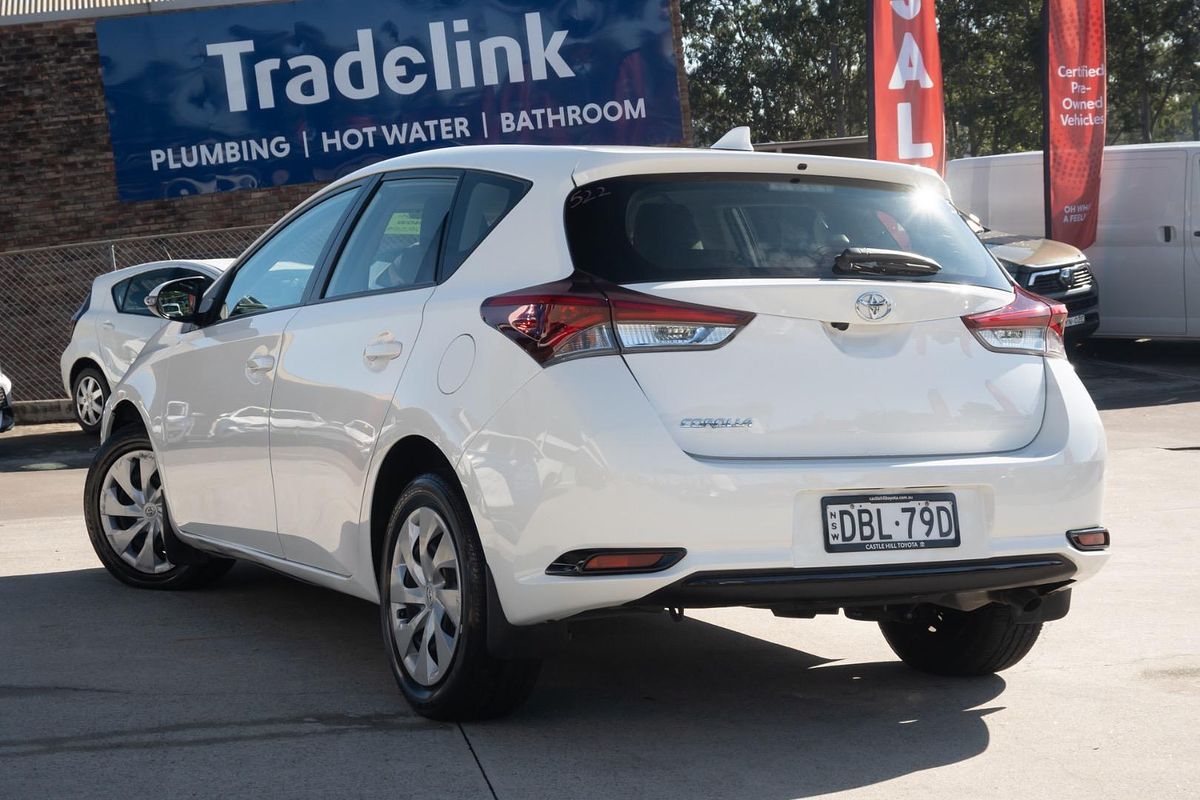 2015 Toyota Corolla ASCENT ZRE182R MY15