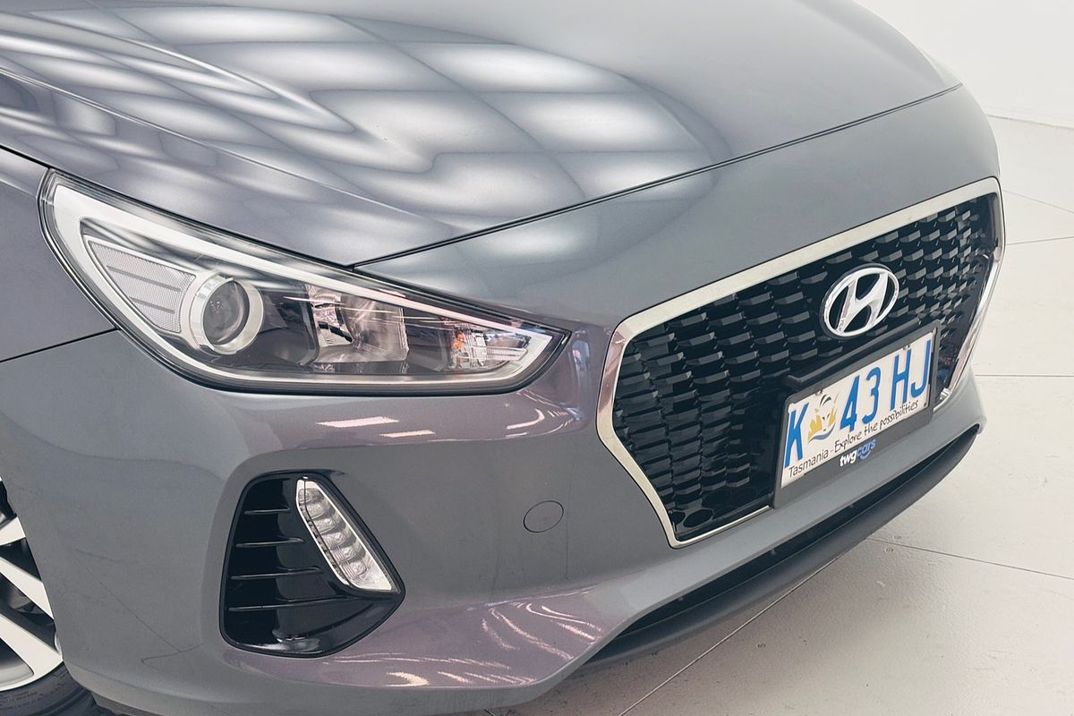 2018 HYUNDAI i30 ACTIVE 6 SP AUTO SEQUENTIAL 4D HATCHBACK 4CYL