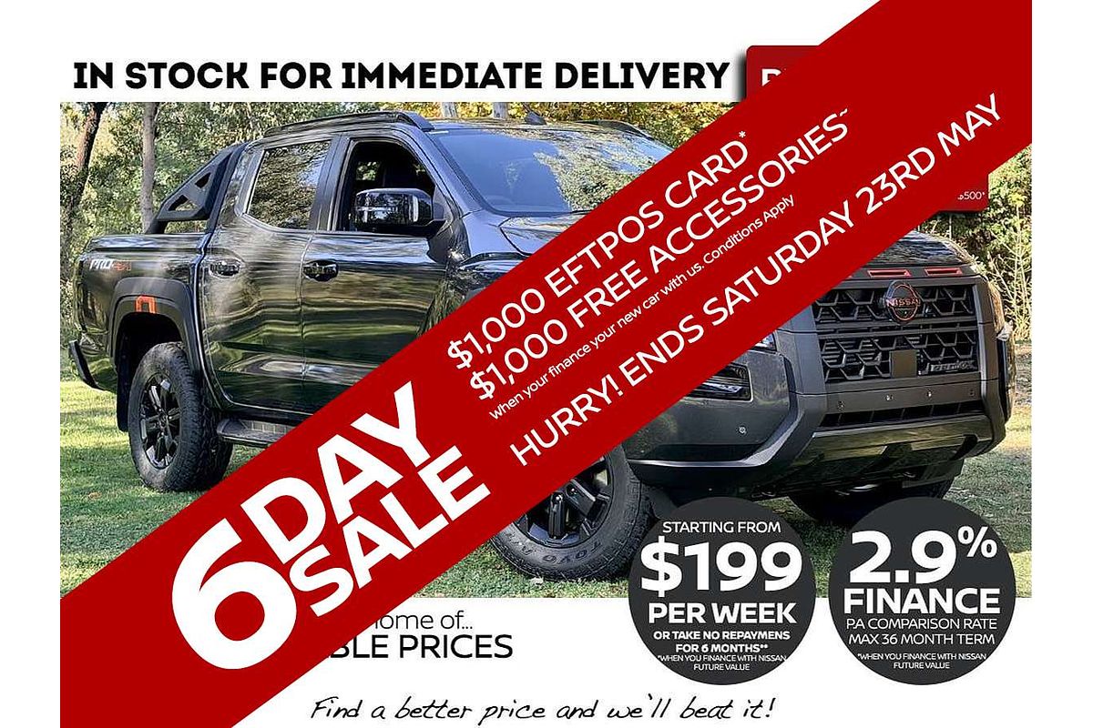 2026 Nissan Navara PRO-4X D27 4X4