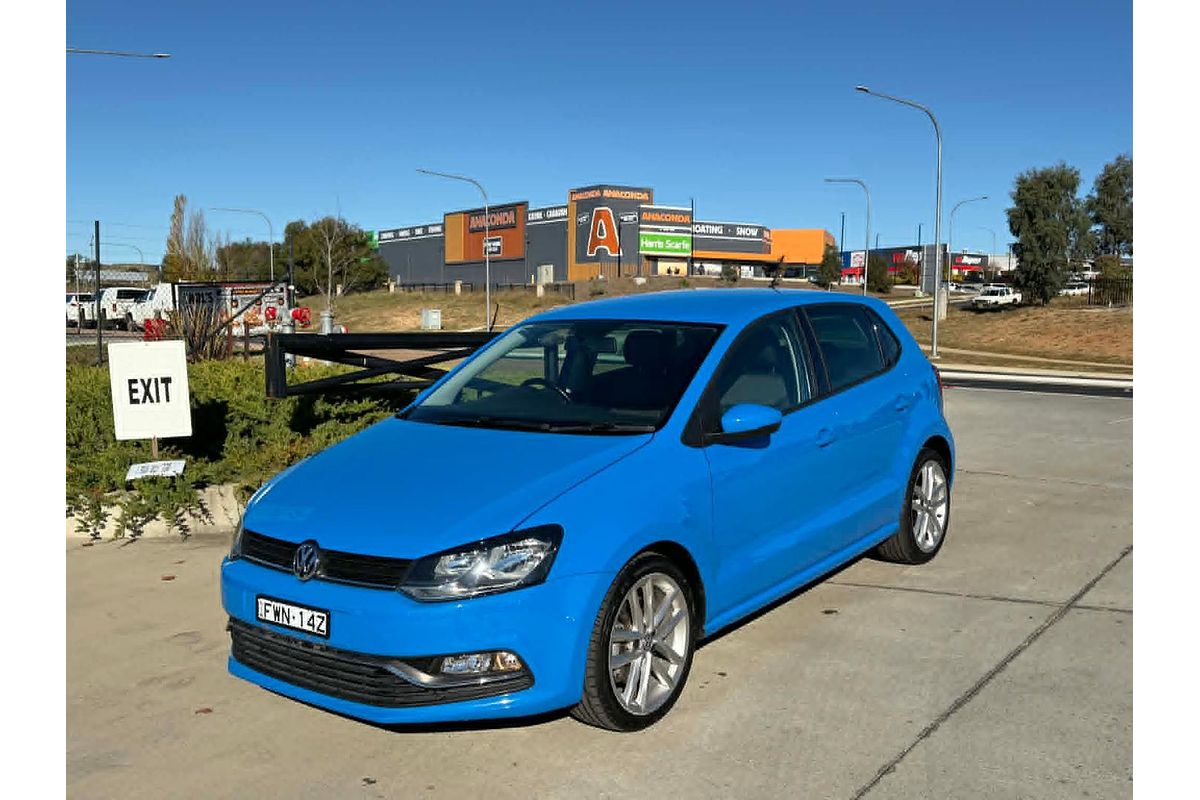 2015 Volkswagen Polo 81TSI Comfortline 6R